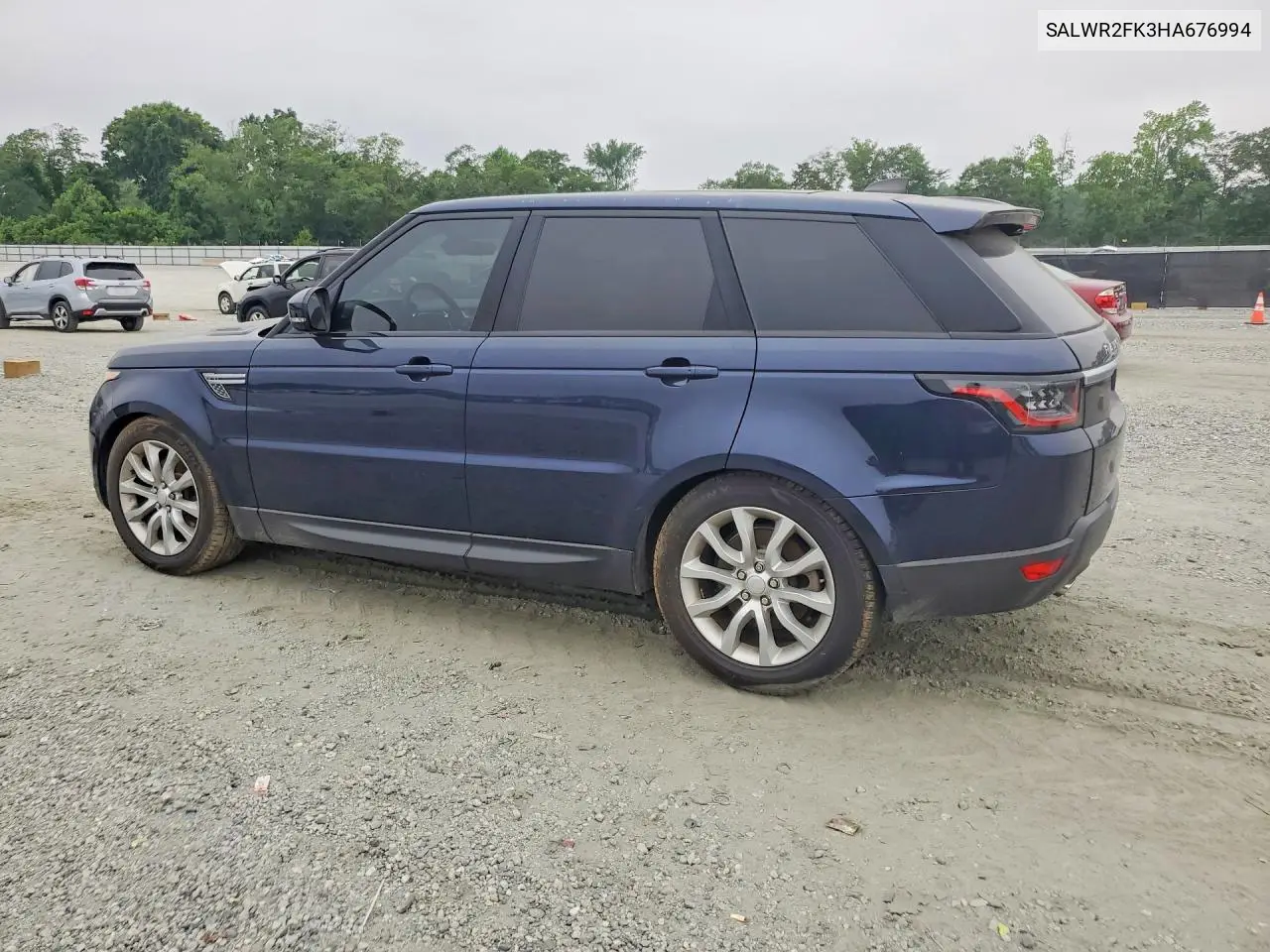 2017 Land Rover Range Rover Sport Hse VIN: SALWR2FK3HA676994 Lot: 56836266