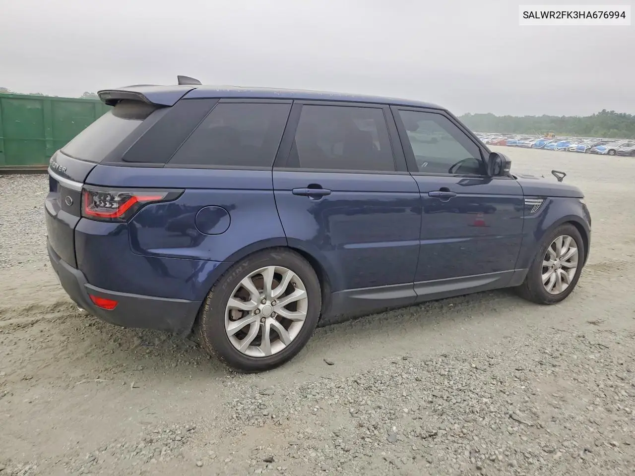 2017 Land Rover Range Rover Sport Hse VIN: SALWR2FK3HA676994 Lot: 56836266