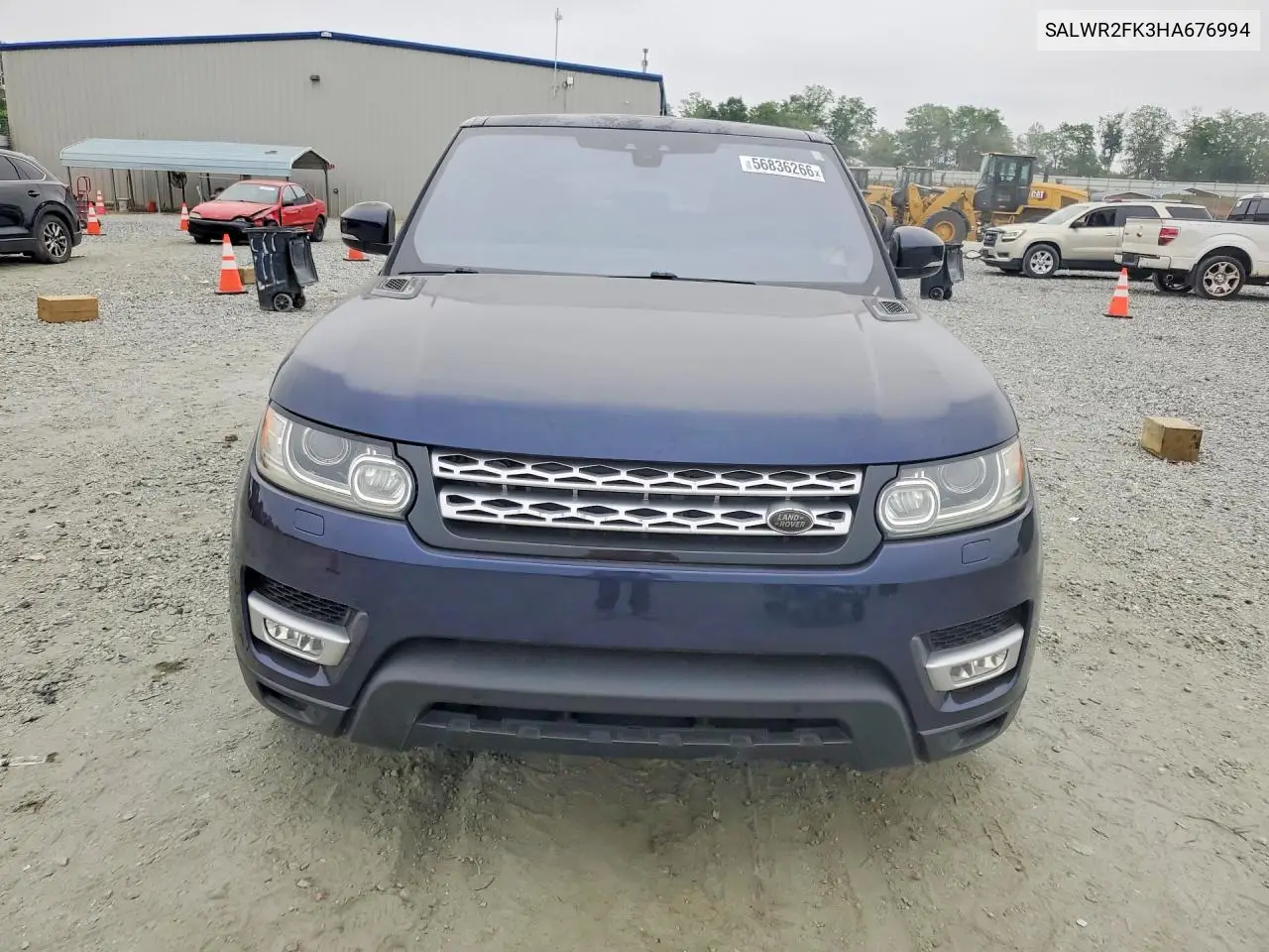 2017 Land Rover Range Rover Sport Hse VIN: SALWR2FK3HA676994 Lot: 56836266