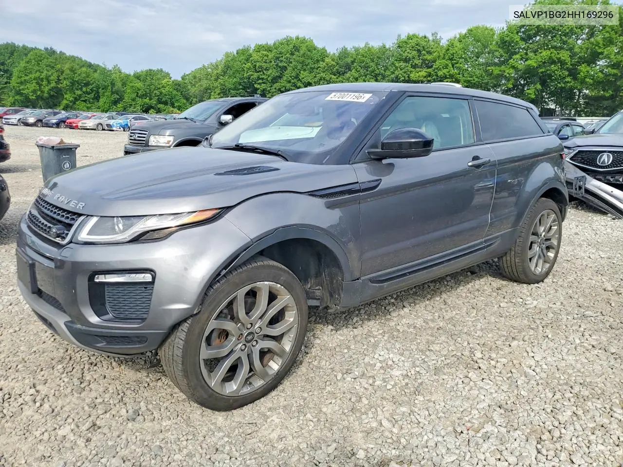 2017 Land Rover Range Rover Evoque Se VIN: SALVP1BG2HH169296 Lot: 57001196