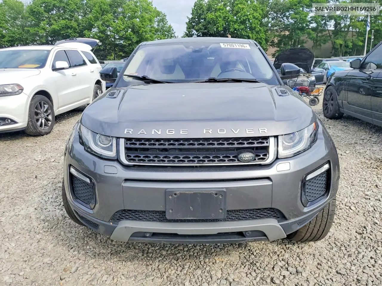 2017 Land Rover Range Rover Evoque Se VIN: SALVP1BG2HH169296 Lot: 57001196