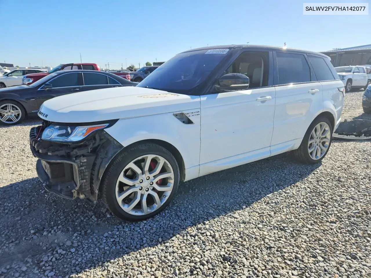 2017 Land Rover Range Rover Sport Hse Dynamic VIN: SALWV2FV7HA142077 Lot: 57010596