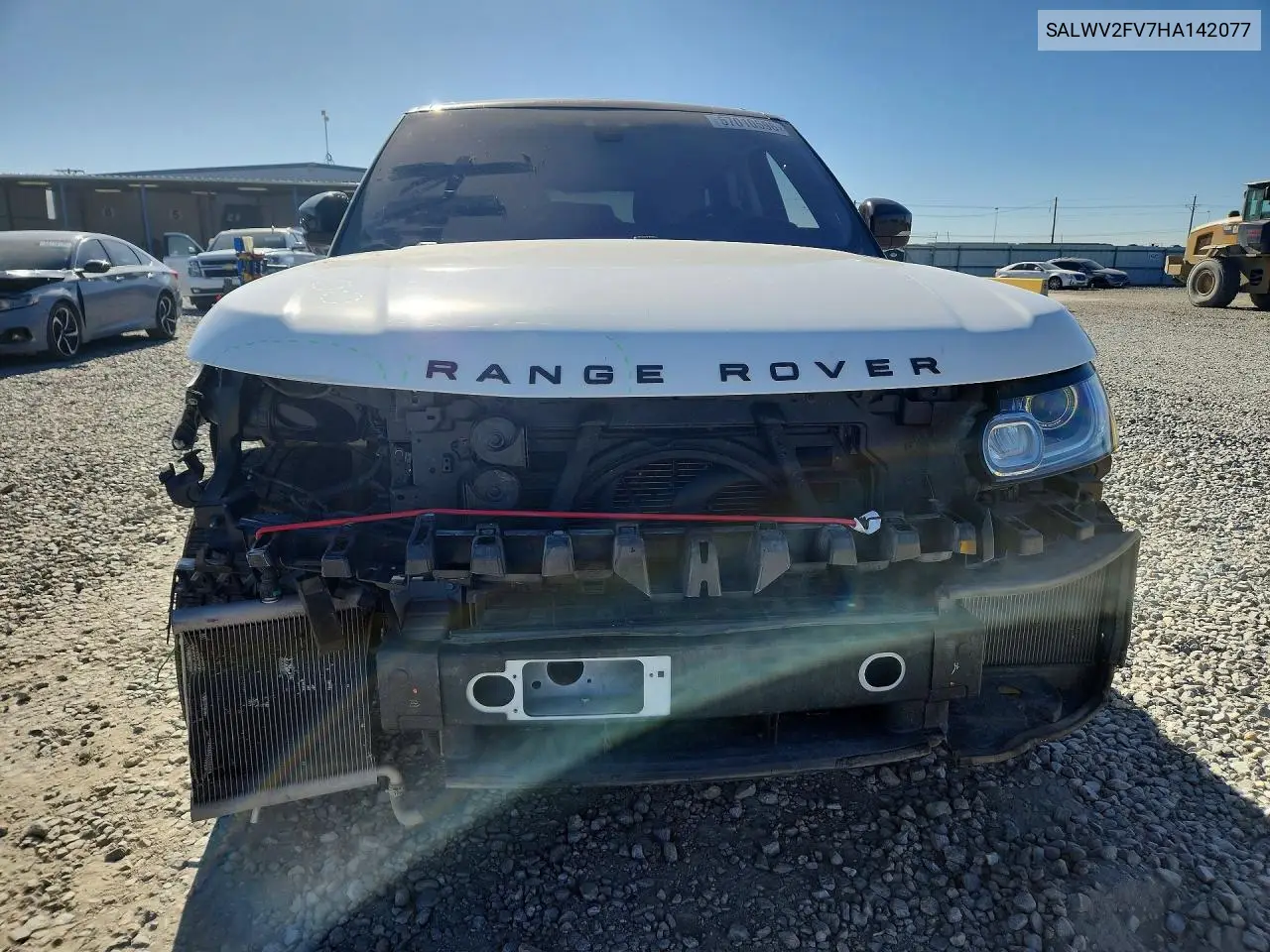 2017 Land Rover Range Rover Sport Hse Dynamic VIN: SALWV2FV7HA142077 Lot: 57010596