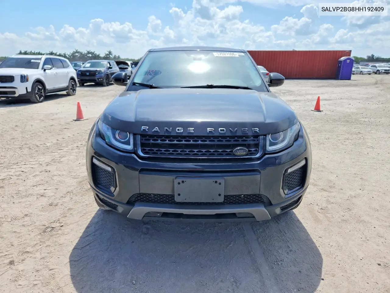 2017 Land Rover Range Rover Evoque Se VIN: SALVP2BG8HH192409 Lot: 57027606