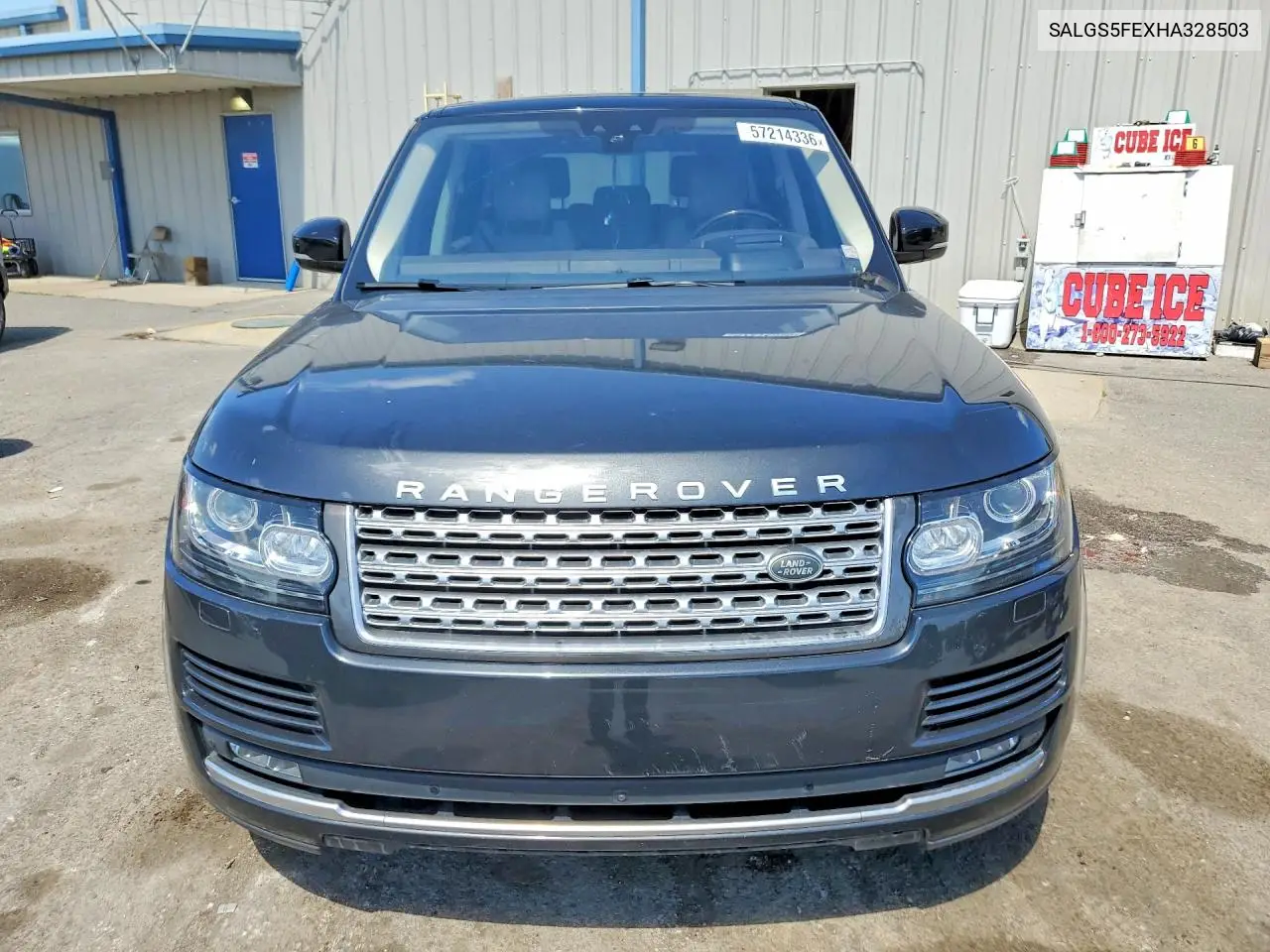 2017 Land Rover Range Rover Supercharged VIN: SALGS5FEXHA328503 Lot: 57214336