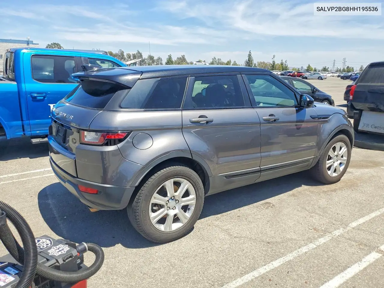 2017 Land Rover Range Rover Evoque Se VIN: SALVP2BG8HH195536 Lot: 57247946