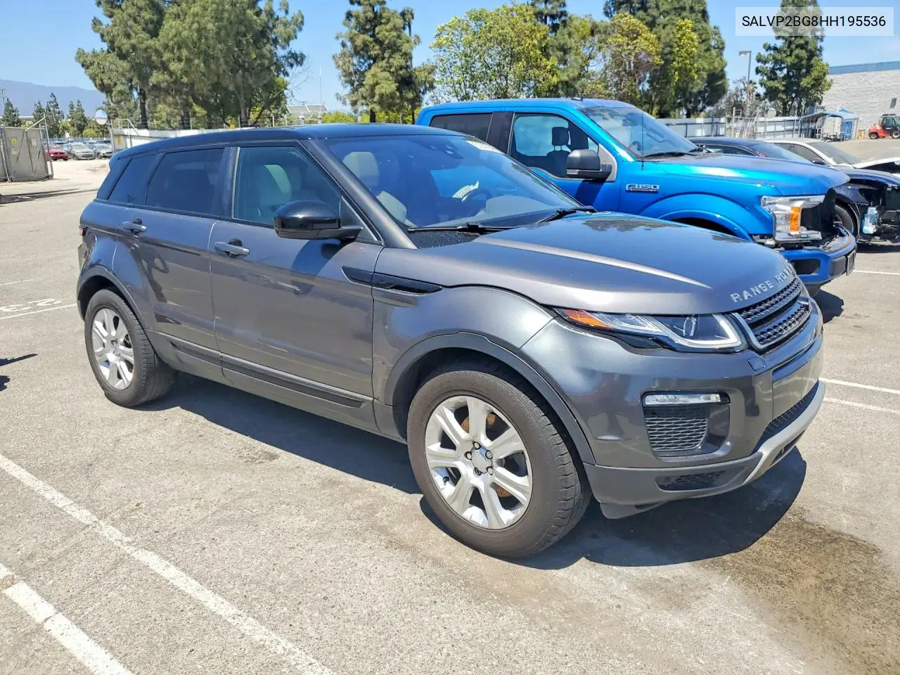 2017 Land Rover Range Rover Evoque Se VIN: SALVP2BG8HH195536 Lot: 57247946