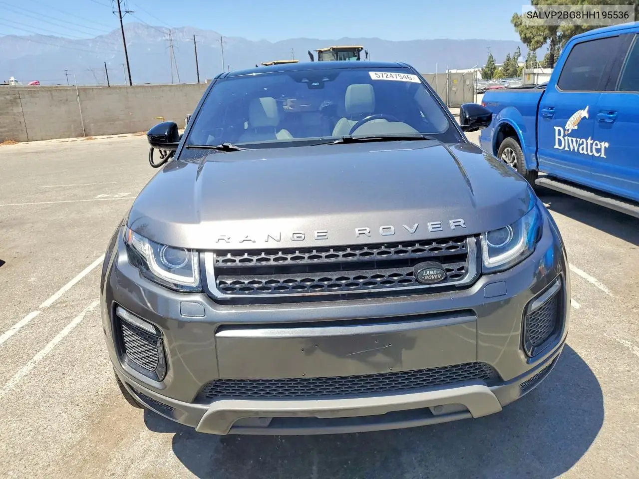 2017 Land Rover Range Rover Evoque Se VIN: SALVP2BG8HH195536 Lot: 57247946