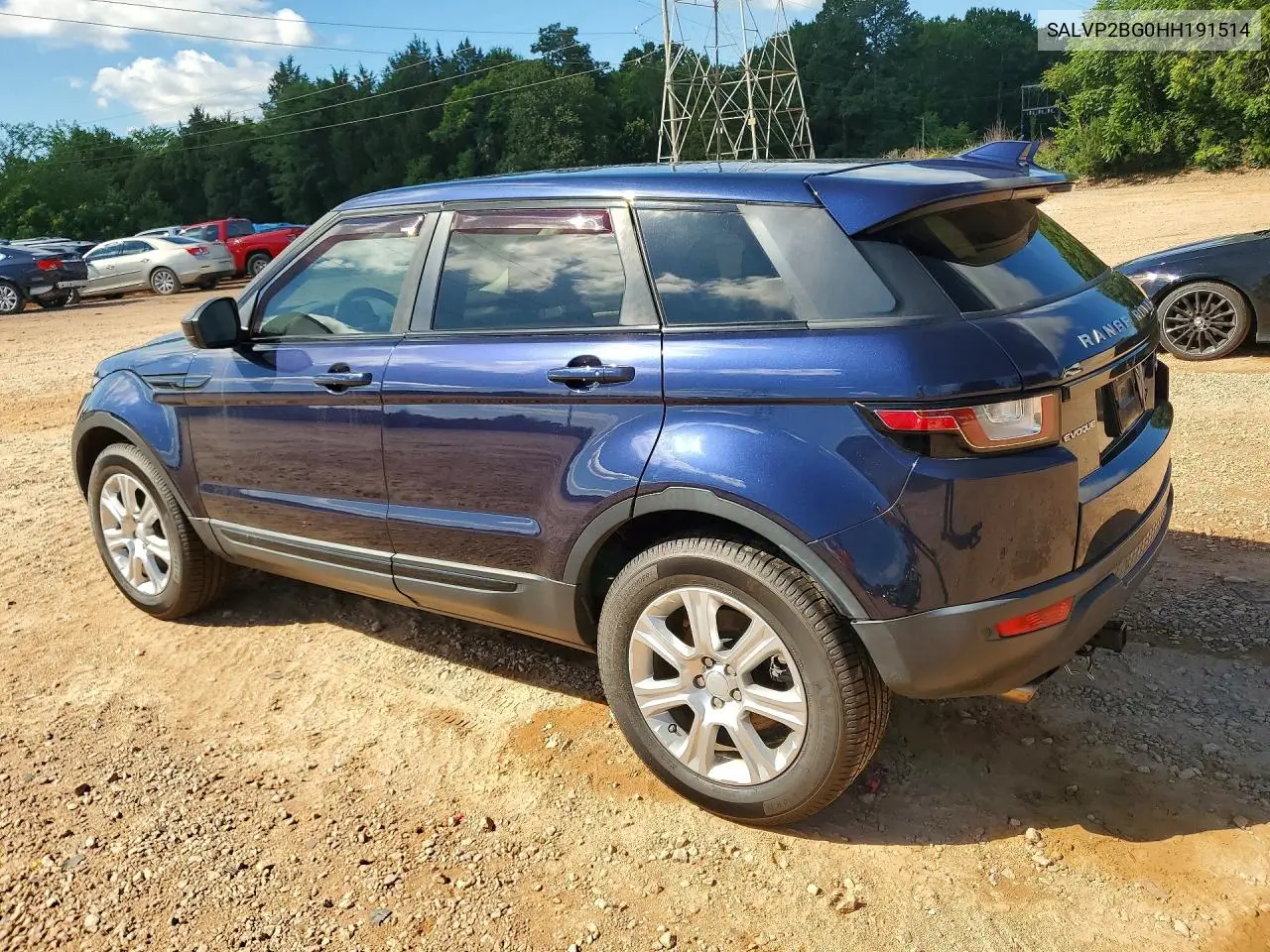 2017 Land Rover Range Rover Evoque Se VIN: SALVP2BG0HH191514 Lot: 57312186