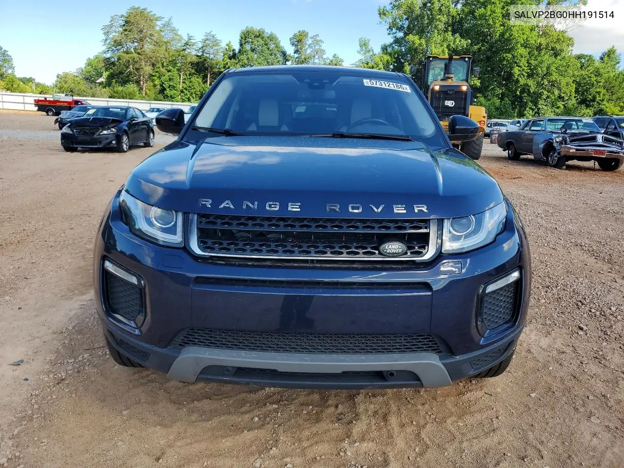 2017 Land Rover Range Rover Evoque Se VIN: SALVP2BG0HH191514 Lot: 57312186