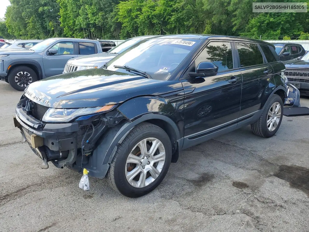 2017 Land Rover Range Rover Evoque Se VIN: SALVP2BG5HH185305 Lot: 57570496