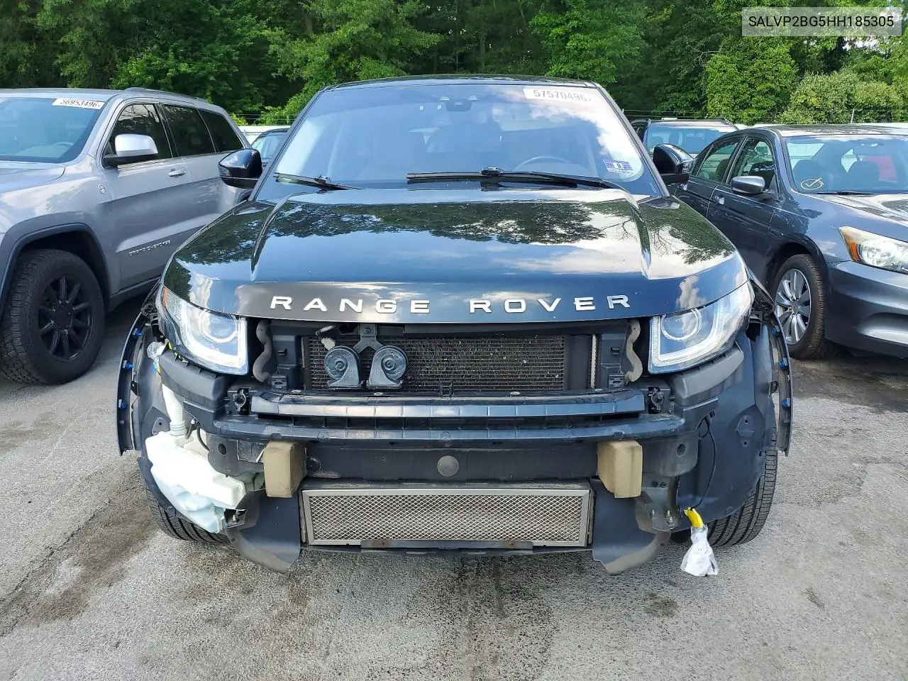 2017 Land Rover Range Rover Evoque Se VIN: SALVP2BG5HH185305 Lot: 57570496