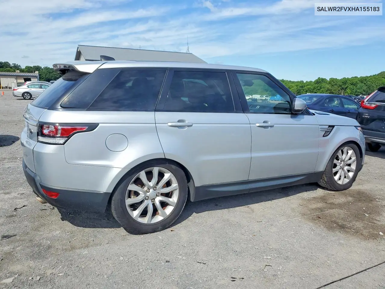 2017 Land Rover Range Rover Sport Hse VIN: SALWR2FVXHA155183 Lot: 57694586