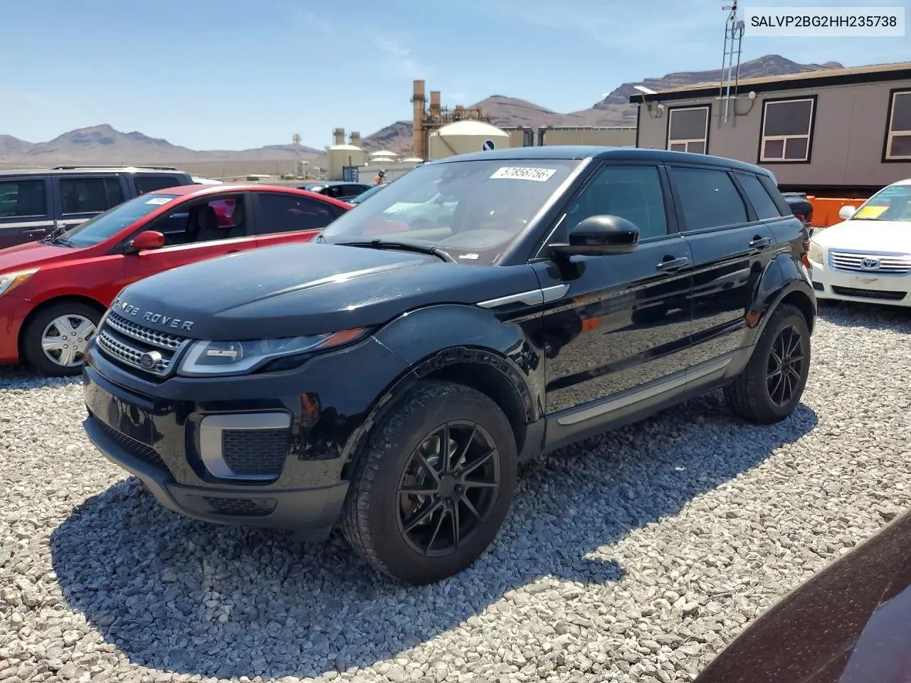 2017 Land Rover Range Rover Evoque Se VIN: SALVP2BG2HH235738 Lot: 57856756