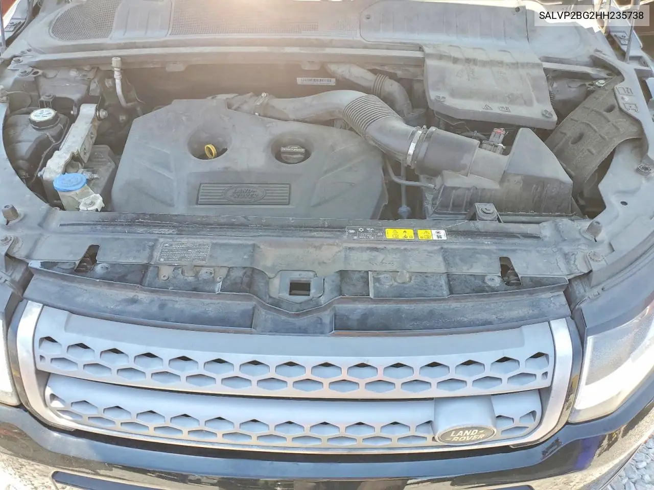 2017 Land Rover Range Rover Evoque Se VIN: SALVP2BG2HH235738 Lot: 57856756