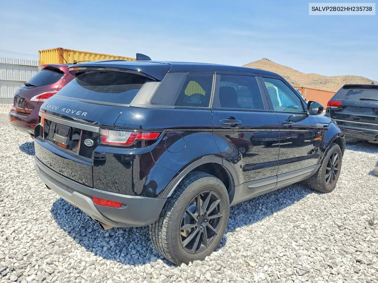 2017 Land Rover Range Rover Evoque Se VIN: SALVP2BG2HH235738 Lot: 57856756
