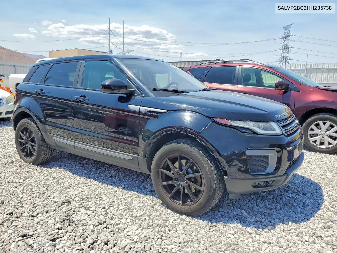 2017 Land Rover Range Rover Evoque Se VIN: SALVP2BG2HH235738 Lot: 57856756