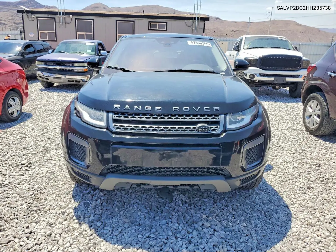 2017 Land Rover Range Rover Evoque Se VIN: SALVP2BG2HH235738 Lot: 57856756