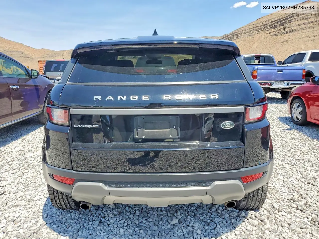 2017 Land Rover Range Rover Evoque Se VIN: SALVP2BG2HH235738 Lot: 57856756
