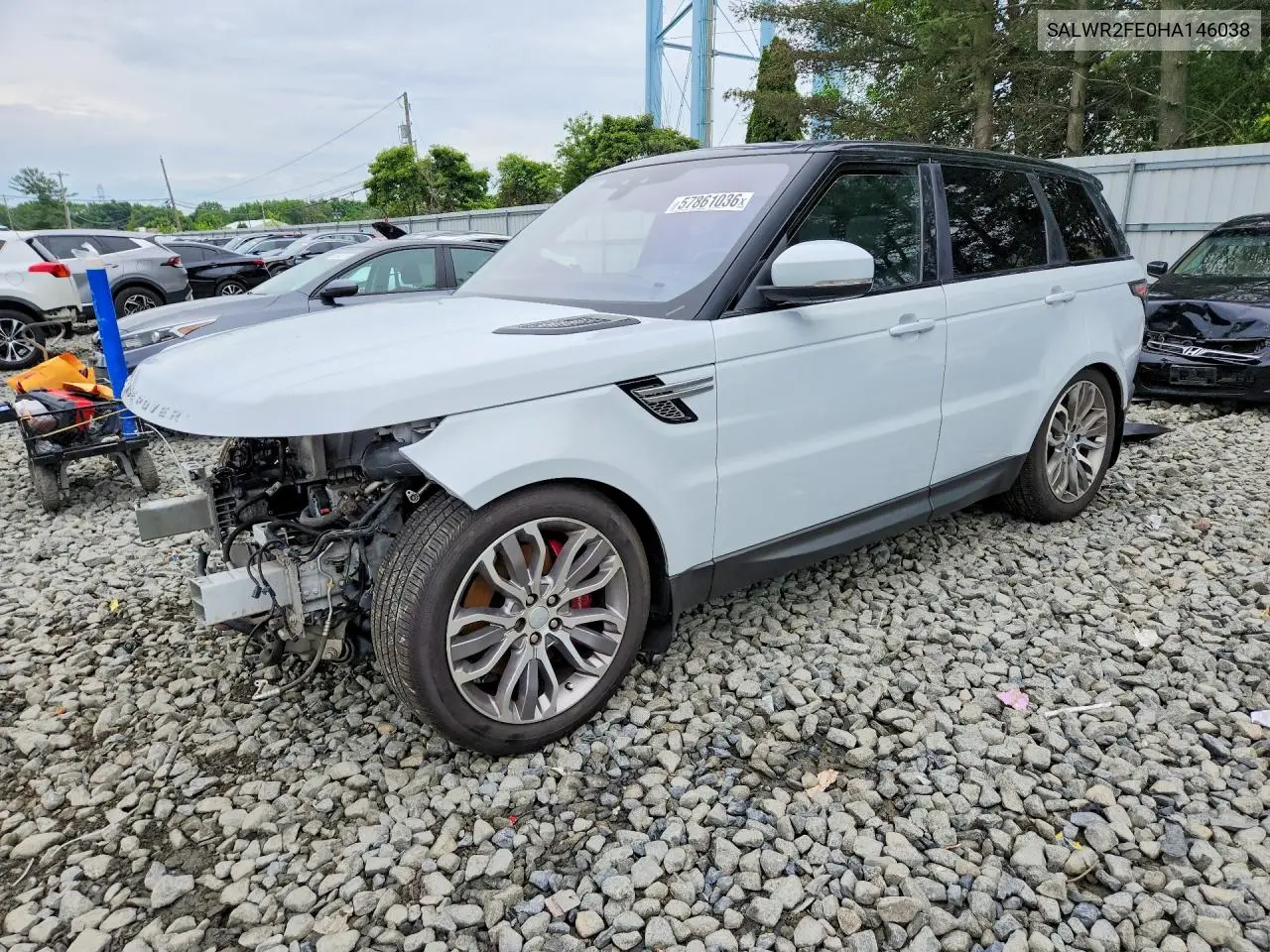 2017 Land Rover Range Rover Sport Sc VIN: SALWR2FE0HA146038 Lot: 57861036