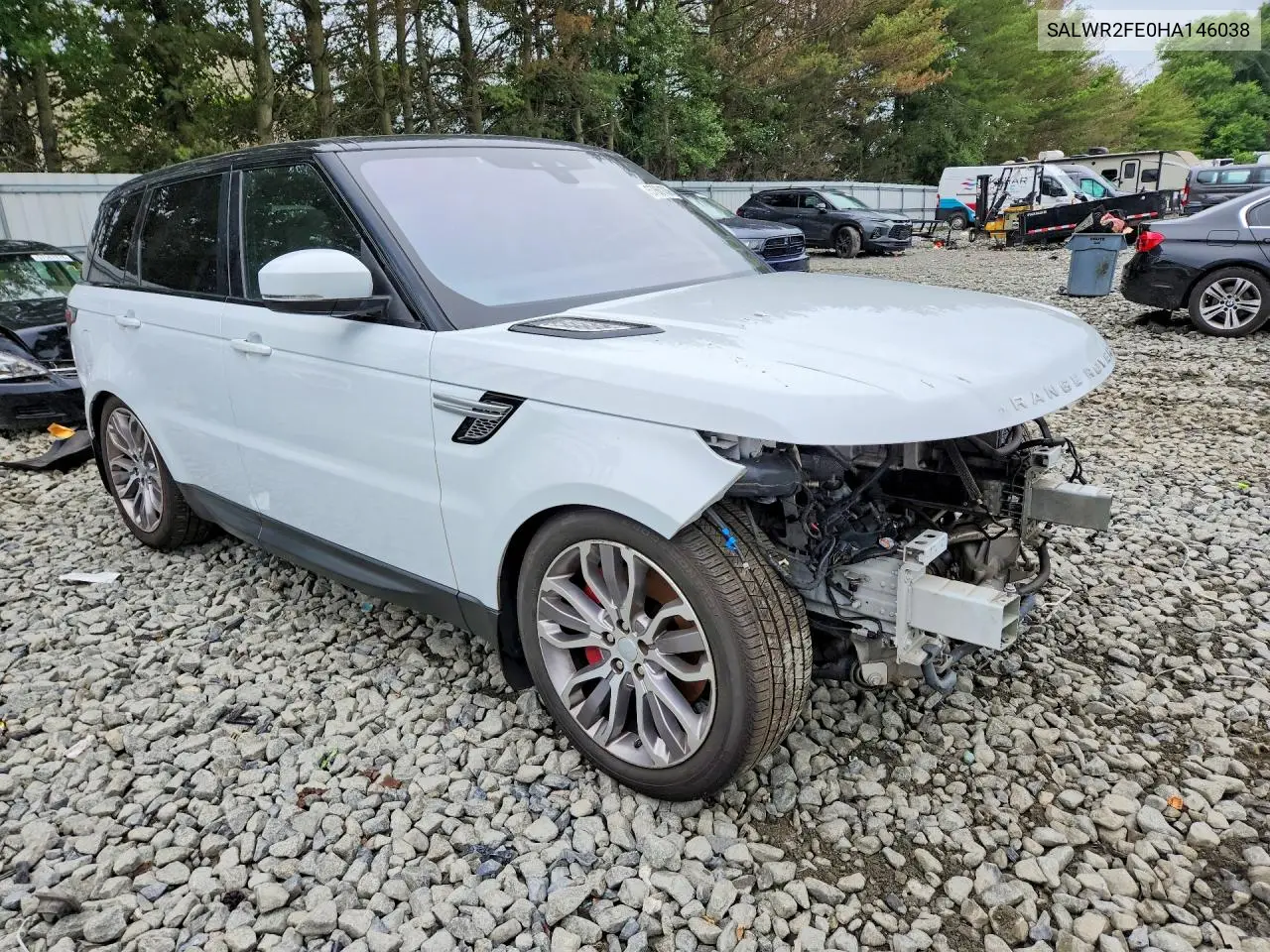 2017 Land Rover Range Rover Sport Sc VIN: SALWR2FE0HA146038 Lot: 57861036
