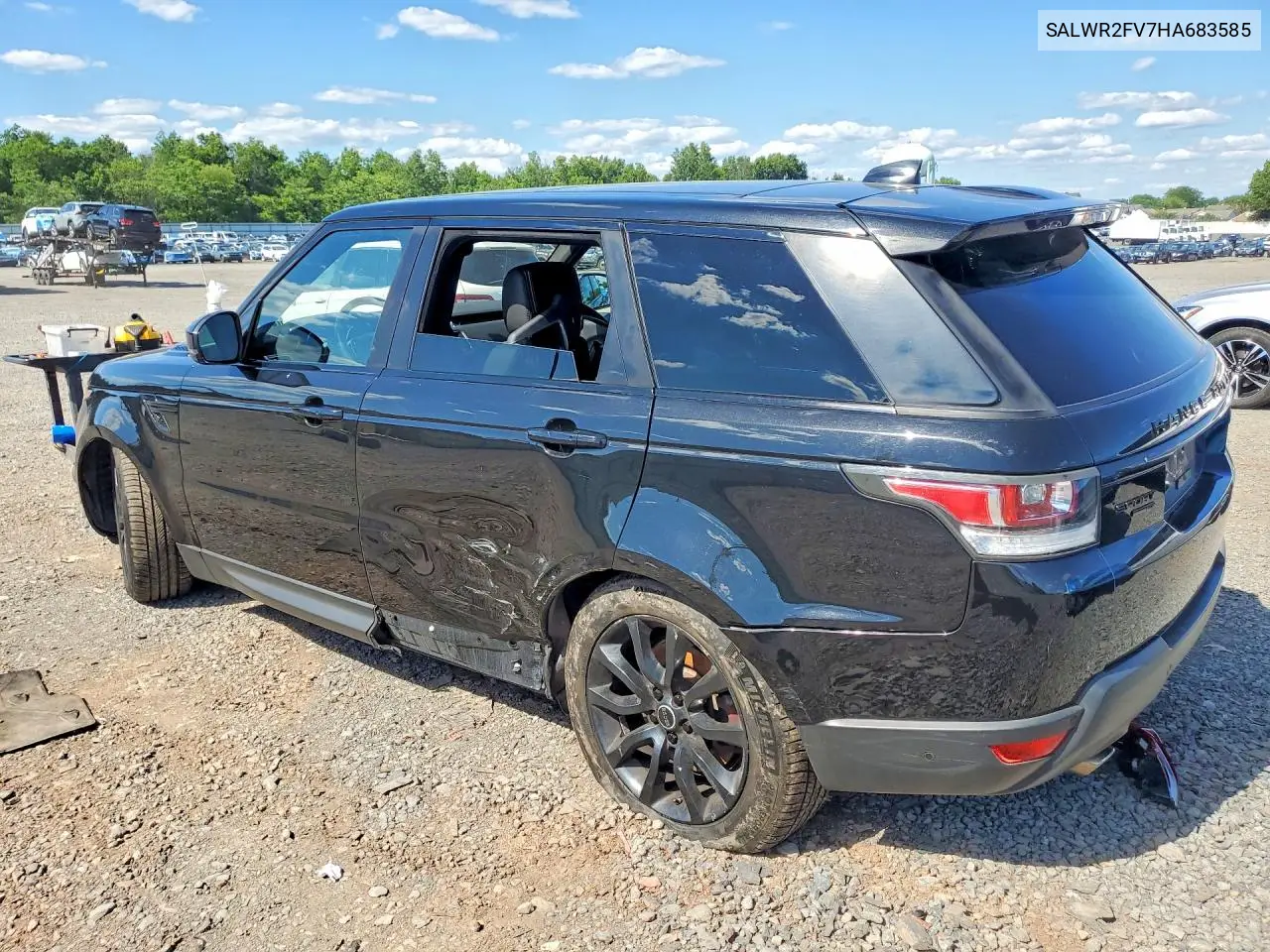 2017 Land Rover Range Rover Sport Hse VIN: SALWR2FV7HA683585 Lot: 58202036