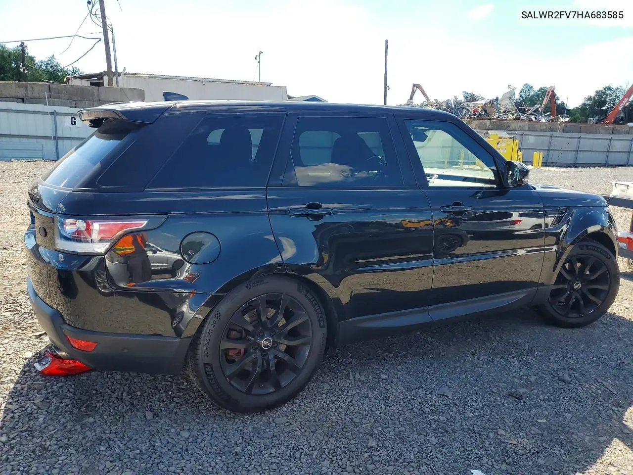 2017 Land Rover Range Rover Sport Hse VIN: SALWR2FV7HA683585 Lot: 58202036