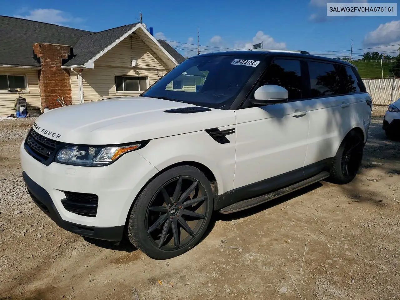 2017 Land Rover Range Rover Sport Se VIN: SALWG2FV0HA676161 Lot: 58498186