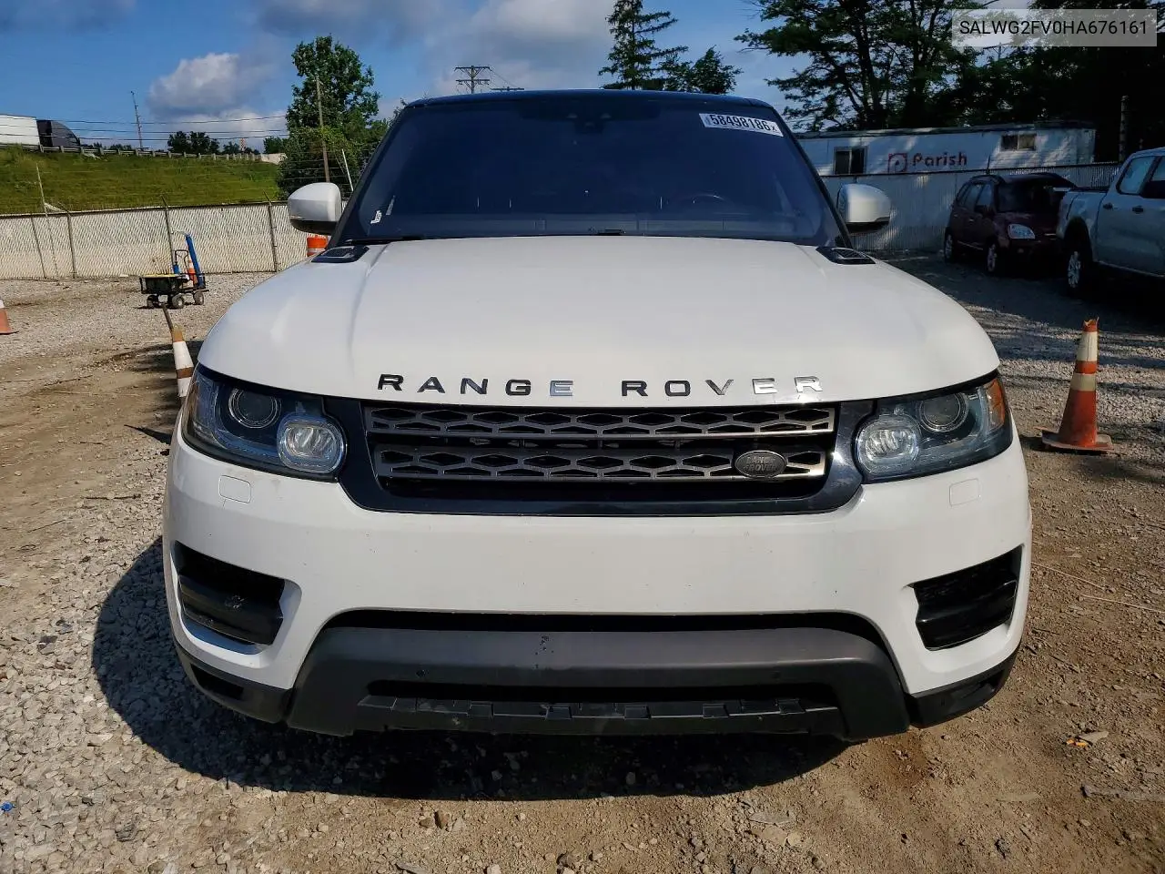 2017 Land Rover Range Rover Sport Se VIN: SALWG2FV0HA676161 Lot: 58498186