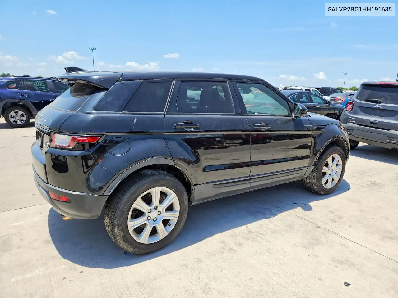 2017 Land Rover Range Rover Evoque Se VIN: SALVP2BG1HH191635 Lot: 58567136