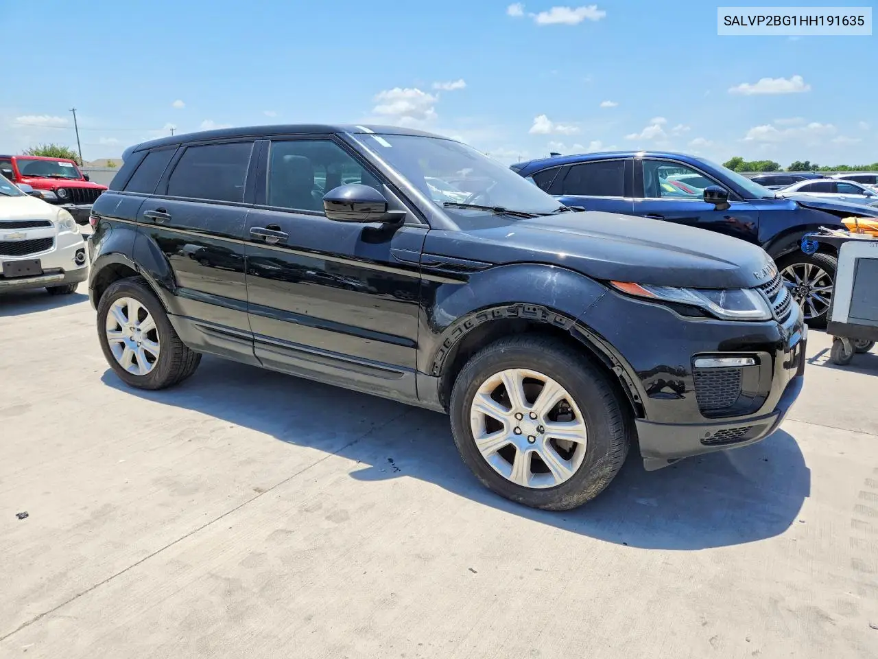2017 Land Rover Range Rover Evoque Se VIN: SALVP2BG1HH191635 Lot: 58567136