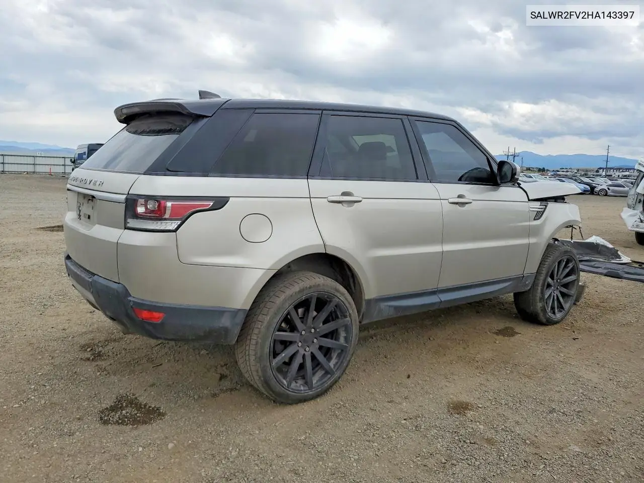 2017 Land Rover Range Rover Sport Hse VIN: SALWR2FV2HA143397 Lot: 58764656