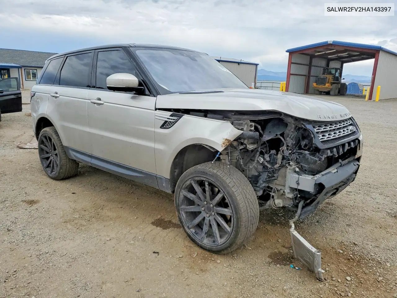 2017 Land Rover Range Rover Sport Hse VIN: SALWR2FV2HA143397 Lot: 58764656