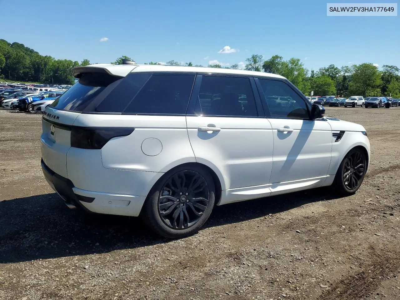 2017 Land Rover Range Rover Sport Hse Dynamic VIN: SALWV2FV3HA177649 Lot: 58786676