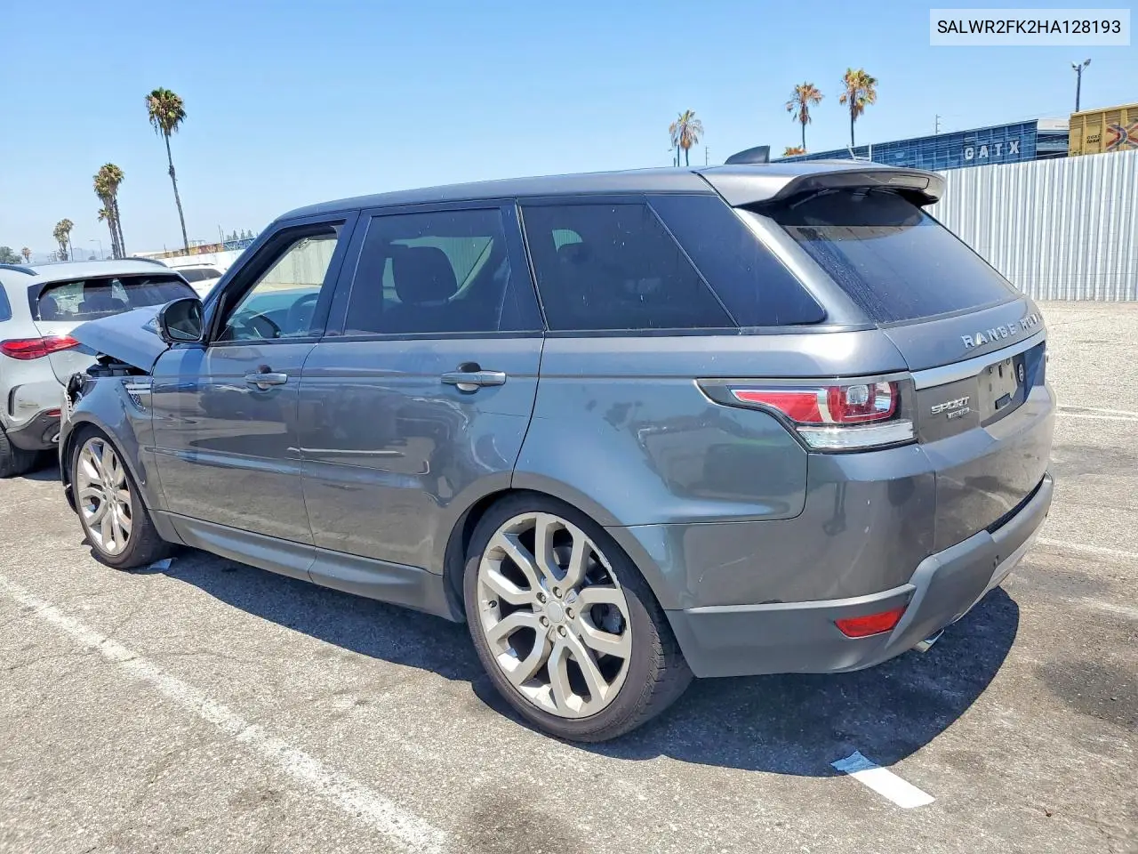 2017 Land Rover Range Rover Sport Hse VIN: SALWR2FK2HA128193 Lot: 58820846