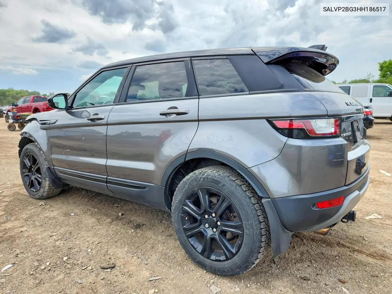 2017 Land Rover Range Rover Evoque Se VIN: SALVP2BG3HH186517 Lot: 58888366