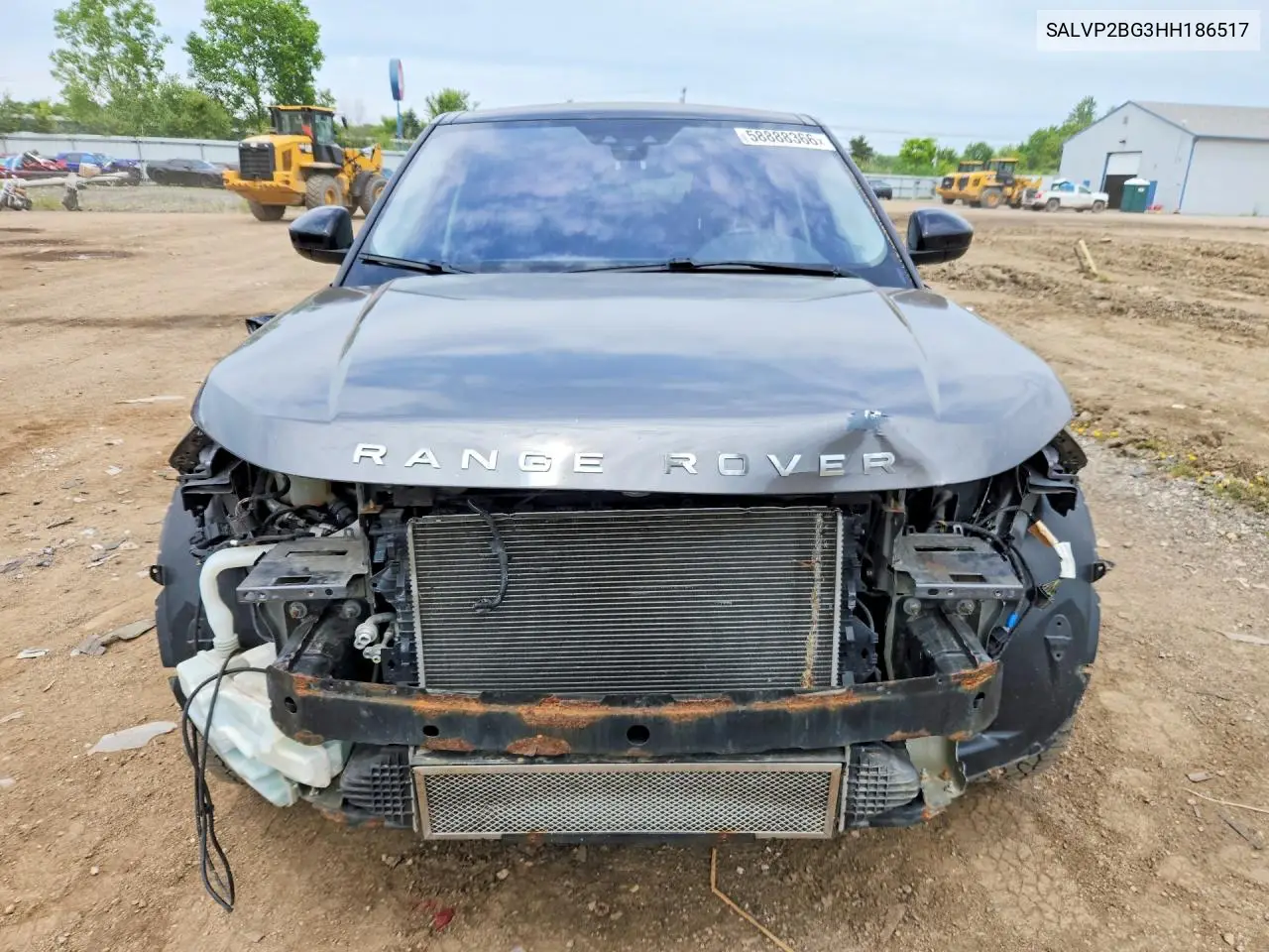 2017 Land Rover Range Rover Evoque Se VIN: SALVP2BG3HH186517 Lot: 58888366
