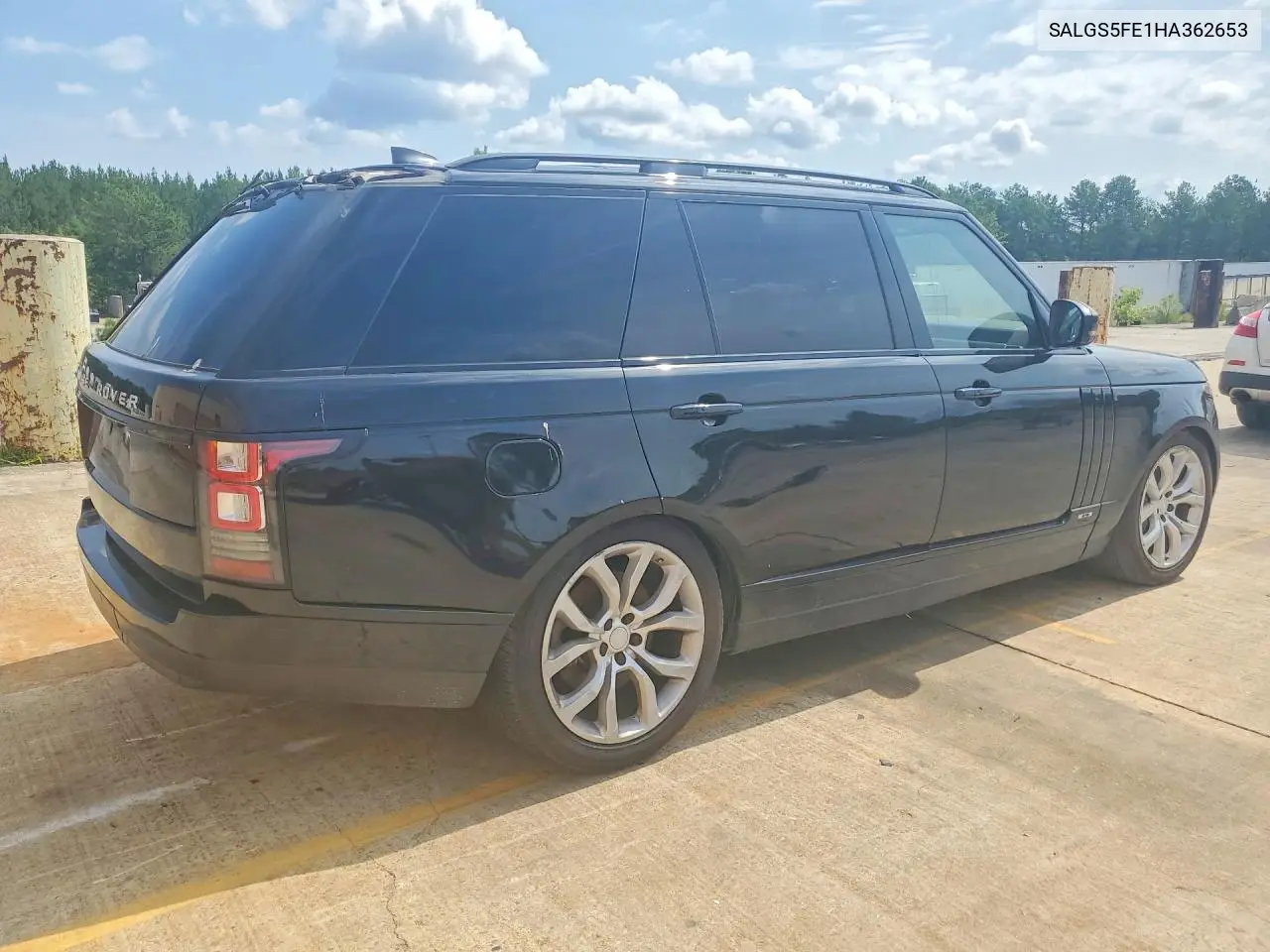 2017 Land Rover Range Rover Supercharged VIN: SALGS5FE1HA362653 Lot: 58927966