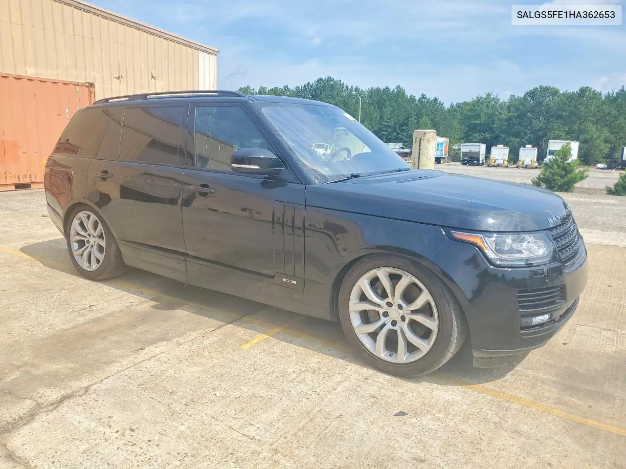 2017 Land Rover Range Rover Supercharged VIN: SALGS5FE1HA362653 Lot: 58927966