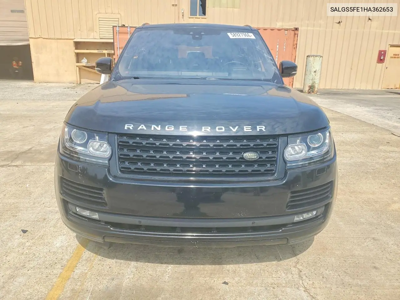 2017 Land Rover Range Rover Supercharged VIN: SALGS5FE1HA362653 Lot: 58927966