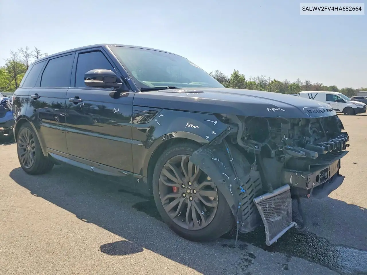 2017 Land Rover Range Rover Sport Hse Dynamic VIN: SALWV2FV4HA682664 Lot: 58933846