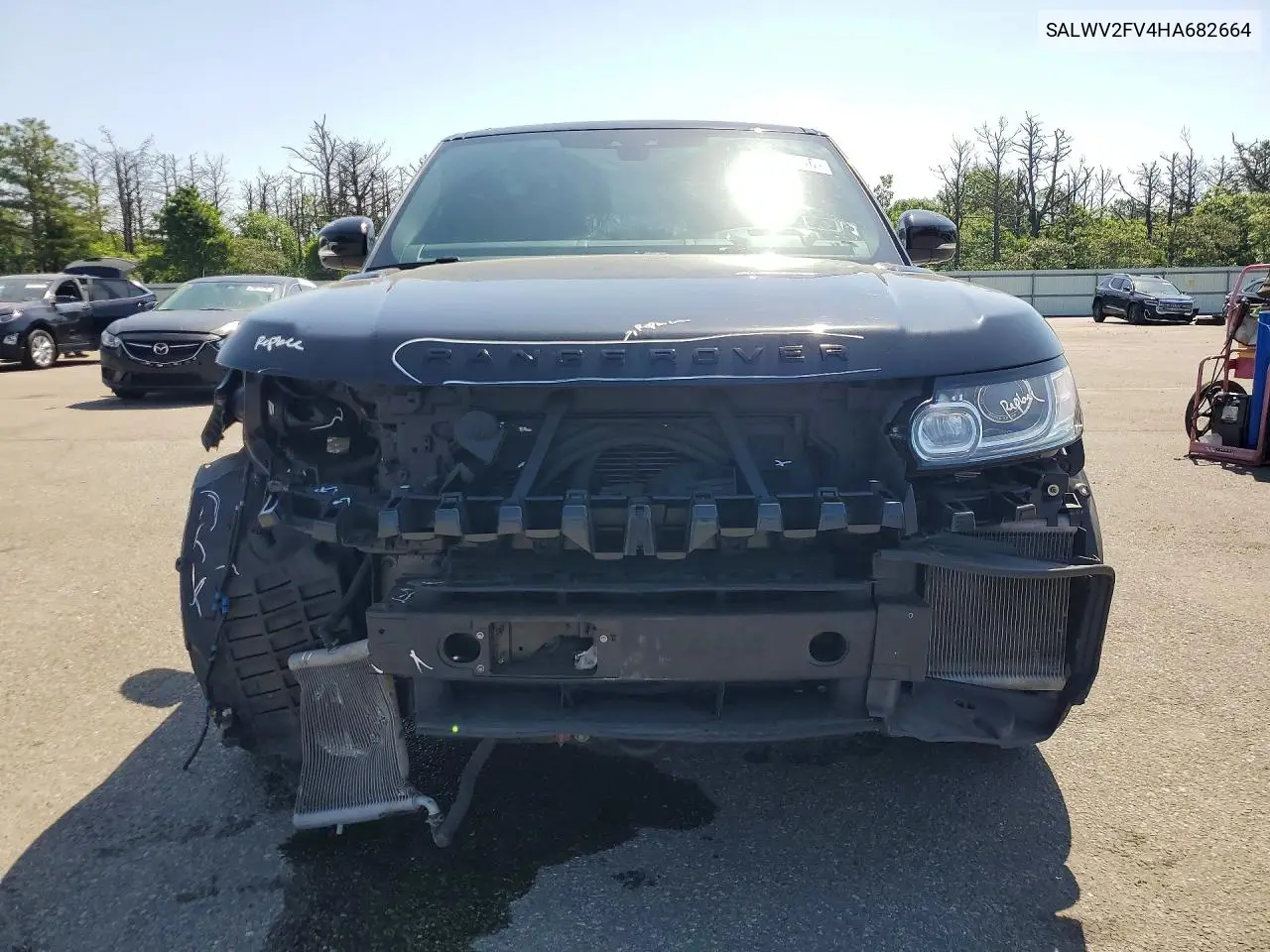 2017 Land Rover Range Rover Sport Hse Dynamic VIN: SALWV2FV4HA682664 Lot: 58933846