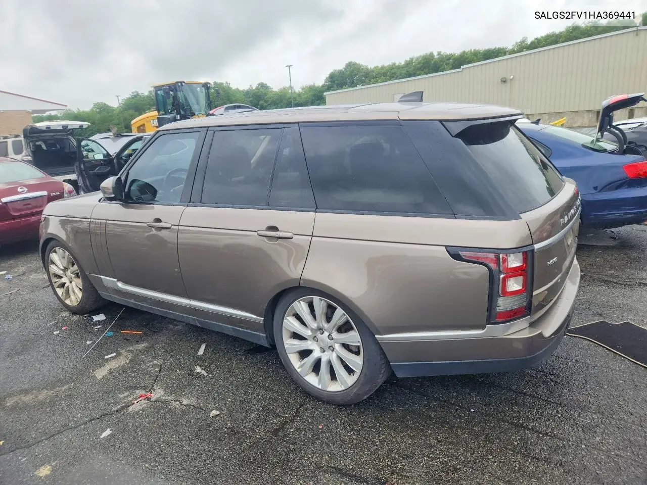 2017 Land Rover Range Rover Hse VIN: SALGS2FV1HA369441 Lot: 58976676