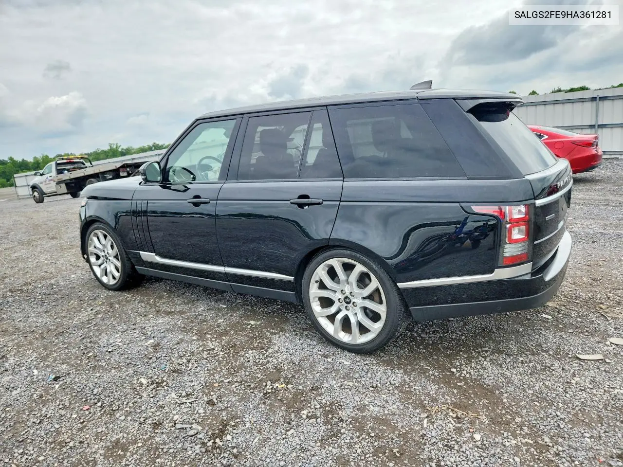2017 Land Rover Range Rover Supercharged VIN: SALGS2FE9HA361281 Lot: 58989026
