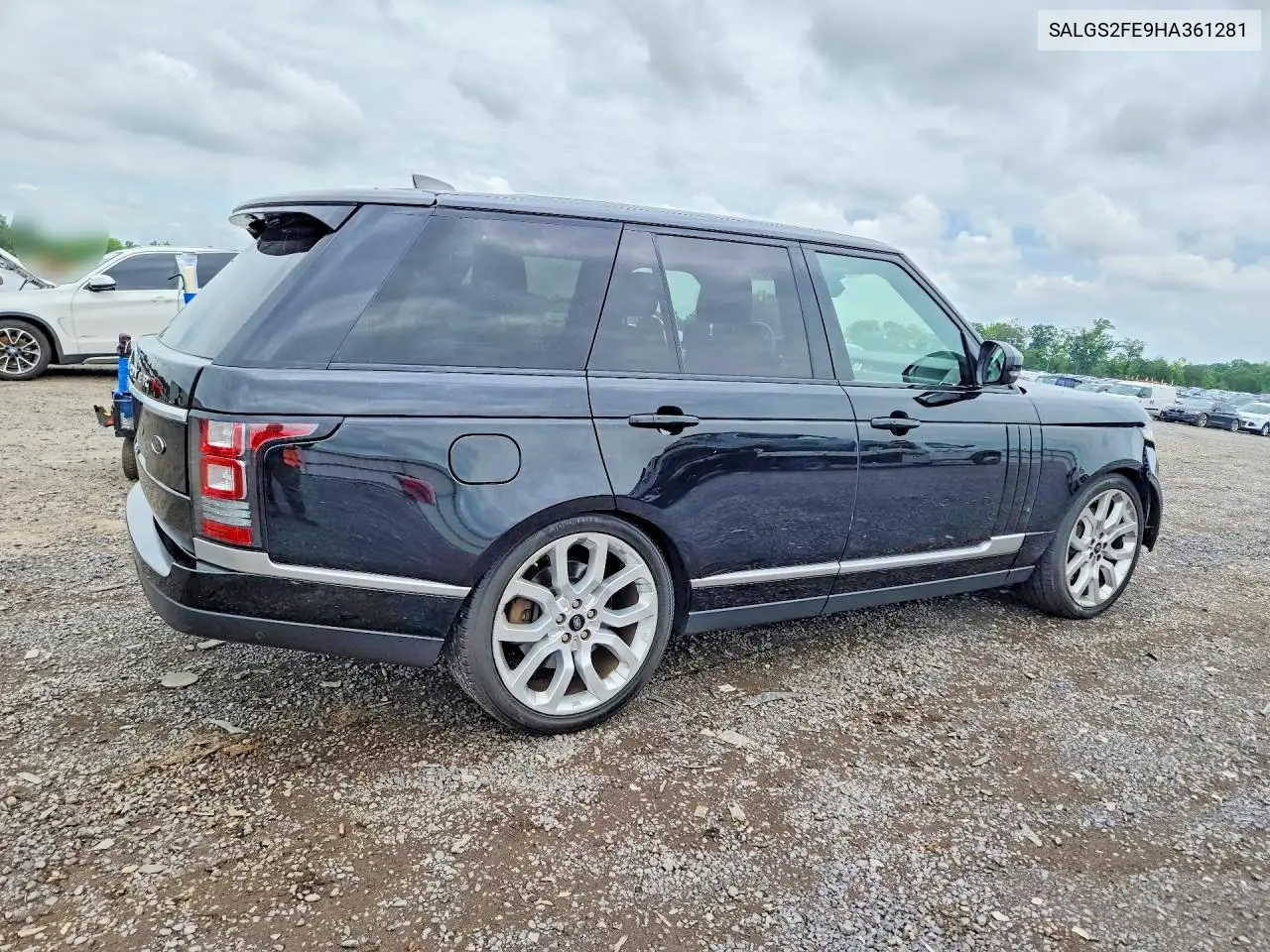 2017 Land Rover Range Rover Supercharged VIN: SALGS2FE9HA361281 Lot: 58989026