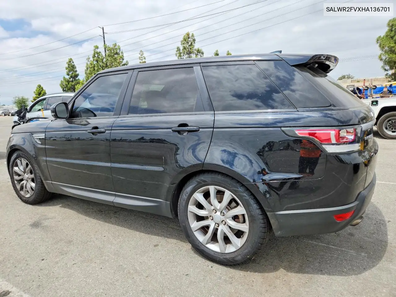 2017 Land Rover Range Rover Sport Hse VIN: SALWR2FVXHA136701 Lot: 59072736