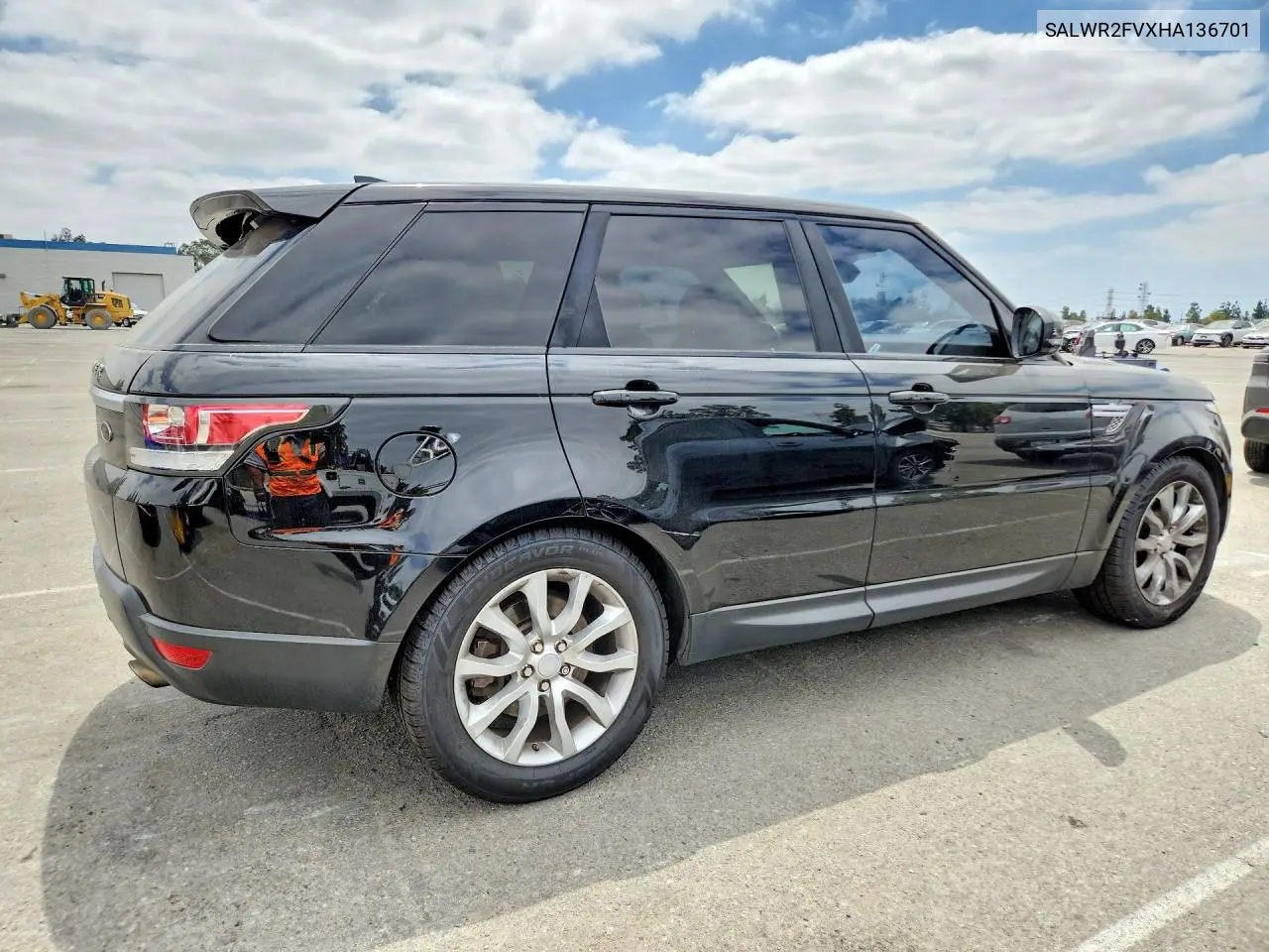 2017 Land Rover Range Rover Sport Hse VIN: SALWR2FVXHA136701 Lot: 59072736