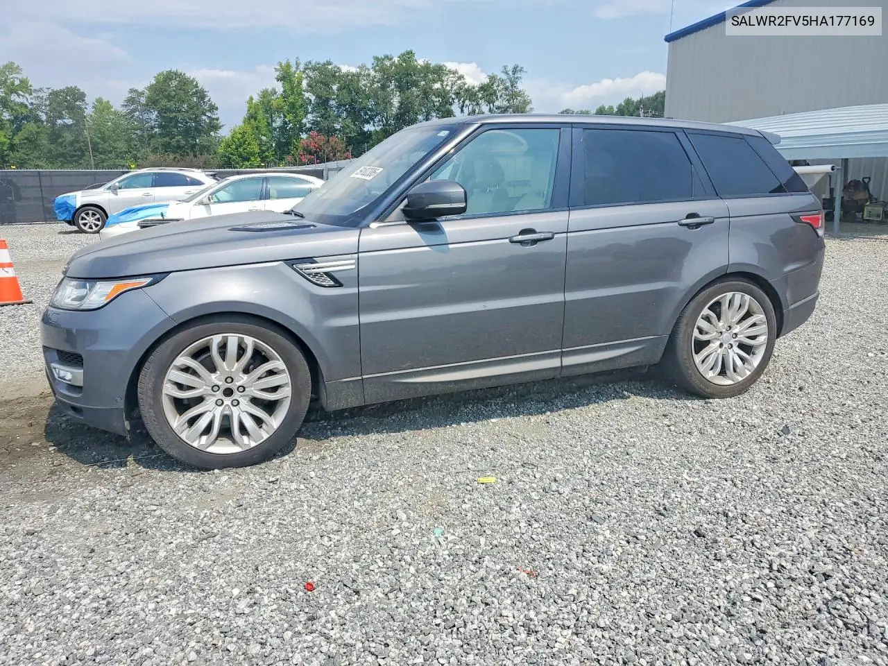 2017 Land Rover Range Rover Sport Hse VIN: SALWR2FV5HA177169 Lot: 59102306
