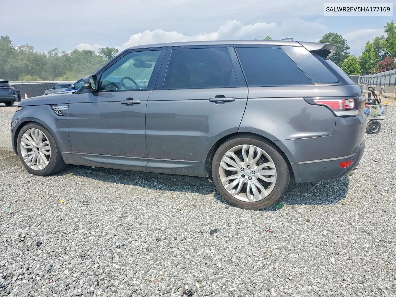 2017 Land Rover Range Rover Sport Hse VIN: SALWR2FV5HA177169 Lot: 59102306