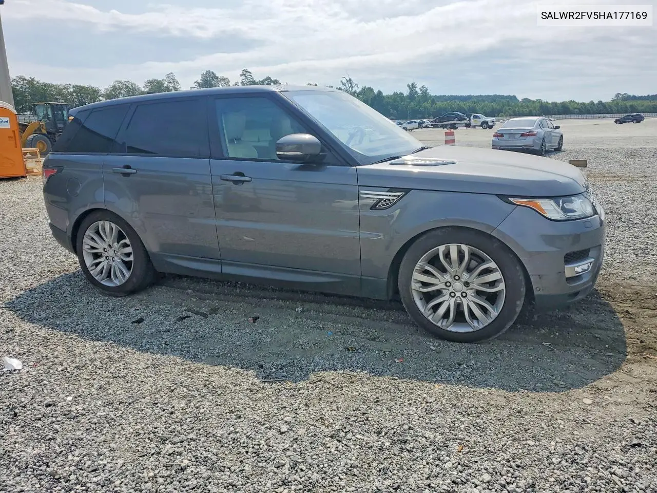 2017 Land Rover Range Rover Sport Hse VIN: SALWR2FV5HA177169 Lot: 59102306